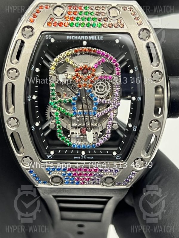 Товар Richard Mille RM 052 Skull Diamond Фото 6 - Richard Mille RM 052 Skull Diamond