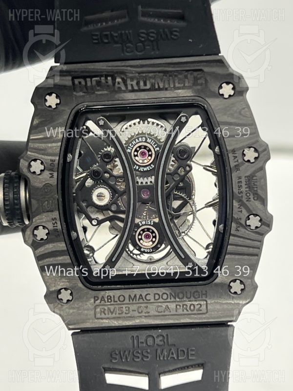 Фото 15 - Richard Mille RM 53-01 Pablo Mac Donough Black Art 9713