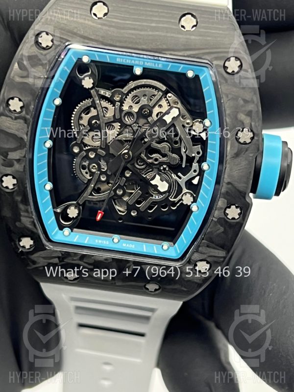 Фото 2 - Richard Mille RM 055 Black White Art 9719