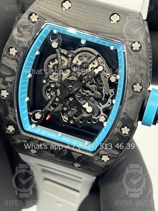Фото 3 - Richard Mille RM 055 Black White Art 9719