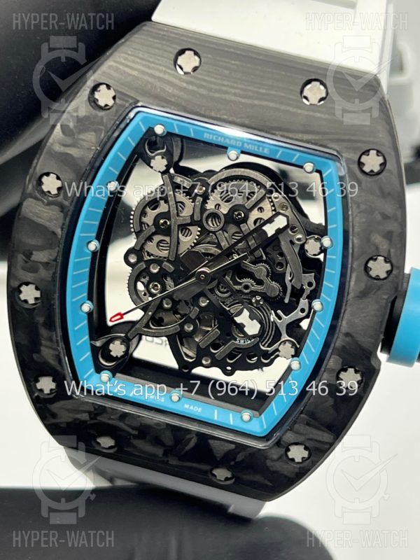 Фото 5 - Richard Mille RM 055 Black White Art 9719