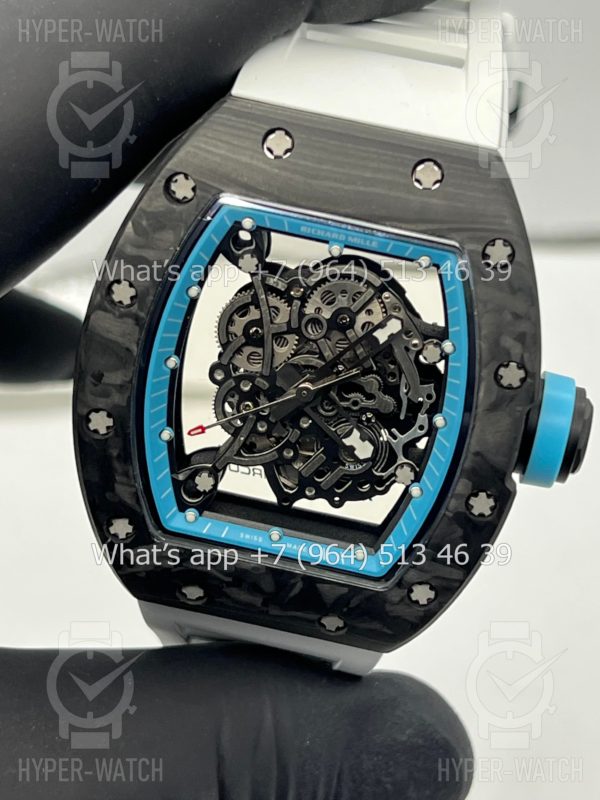 Фото 6 - Richard Mille RM 055 Black White Art 9719