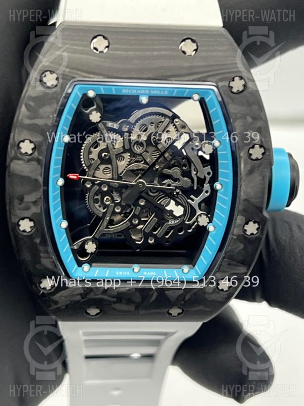 Фото 7 - Richard Mille RM 055 Black White Art 9719