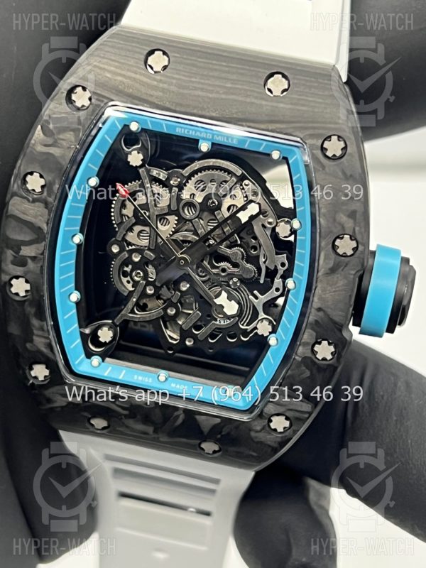 Фото 10 - Richard Mille RM 055 Black White Art 9719