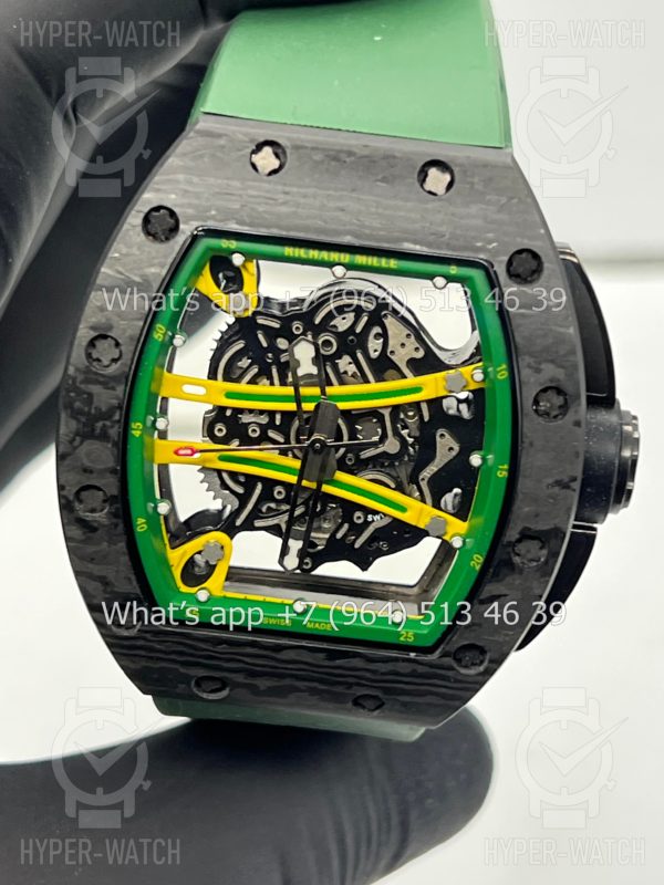Товар Richard Mille RM 61-01 Black Green Art 9717 Фото 3 - Richard Mille RM 61-01 Black Green Art 9717