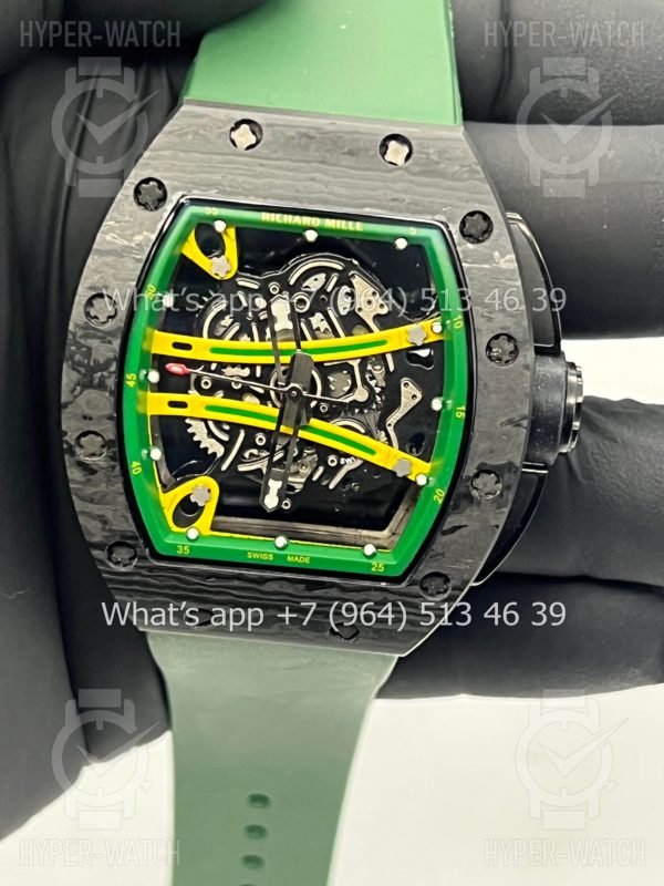 Товар Richard Mille RM 61-01 Black Green Art 9717 Фото 4 - Richard Mille RM 61-01 Black Green Art 9717