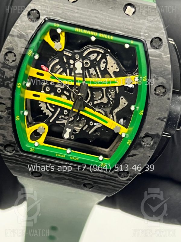 Товар Richard Mille RM 61-01 Black Green Art 9717 Фото 6 - Richard Mille RM 61-01 Black Green Art 9717