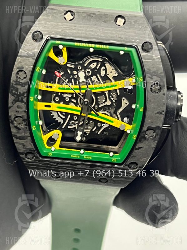 Товар Richard Mille RM 61-01 Black Green Art 9717 Фото 8 - Richard Mille RM 61-01 Black Green Art 9717