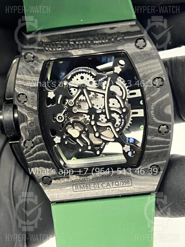 Товар Richard Mille RM 61-01 Black Green Art 9717 Фото 13 - Richard Mille RM 61-01 Black Green Art 9717