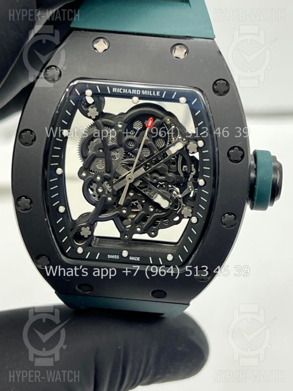 Товар Richard Mille RM 055 Black Green Фото 2 - Richard Mille RM 055 Black Green