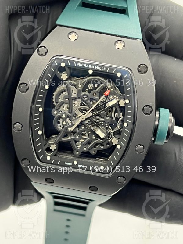 Товар Richard Mille RM 055 Black Green Фото 3 - Richard Mille RM 055 Black Green