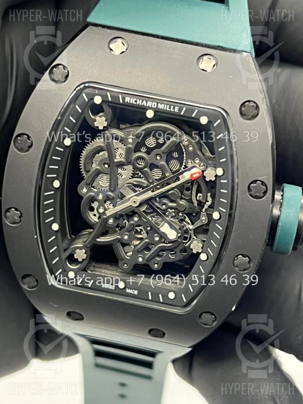 Товар Richard Mille RM 055 Black Green Фото 6 - Richard Mille RM 055 Black Green
