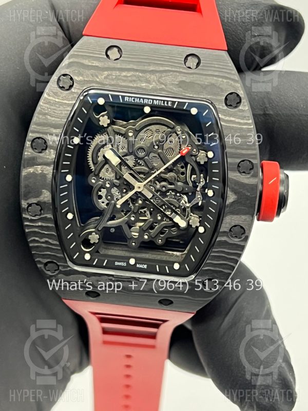 Товар Richard Mille RM 055 Black Red Art 9709 Фото 6 - Richard Mille RM 055 Black Red Art 9709