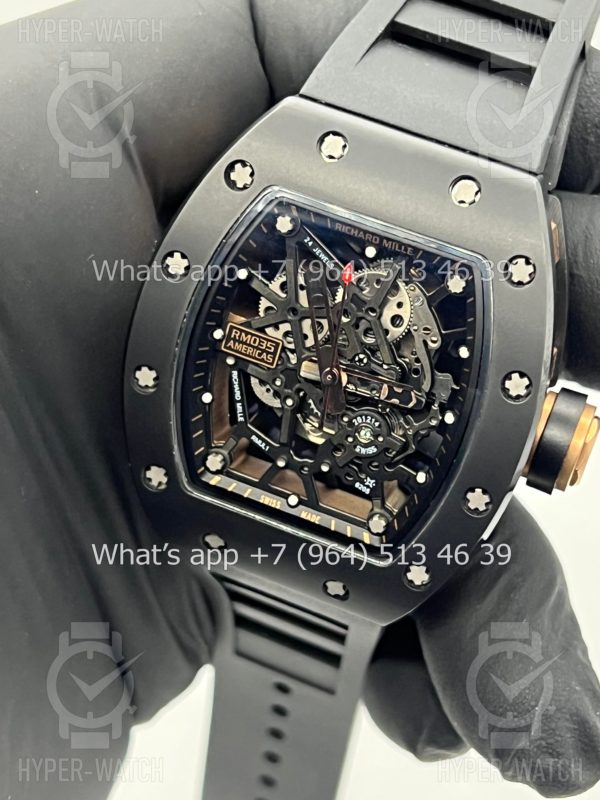 Товар Richard Mille RM 035 Americas Black Steel Фото 7 - Richard Mille RM 035 Americas Black Steel