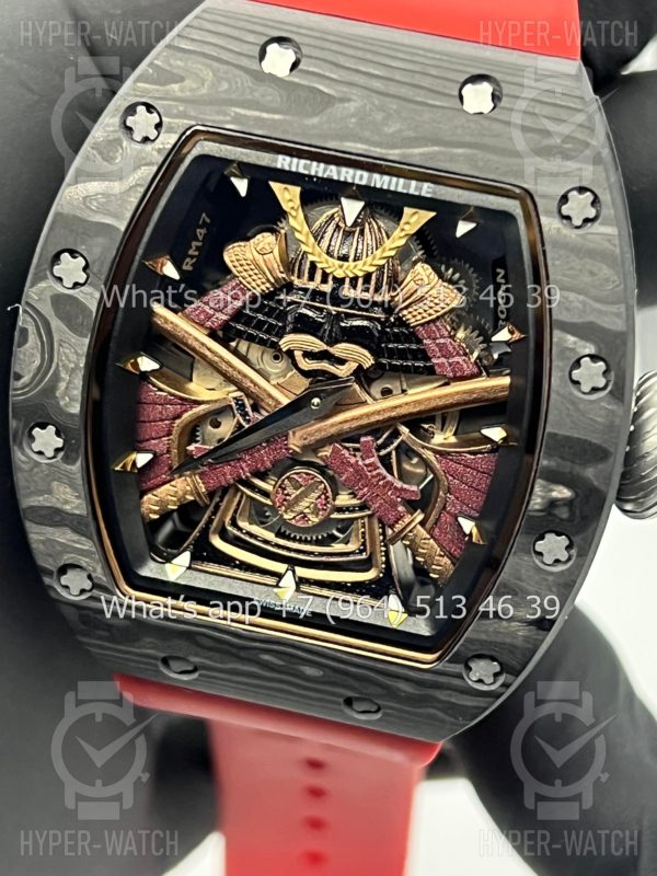Фото 3 - Richard Mille RM 47 Samurai 42mm Red Black