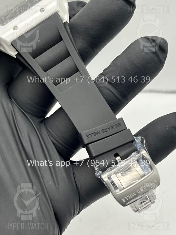 Товар Richard Mille RM 055 White Black Фото 8 - Richard Mille RM 055 White Black
