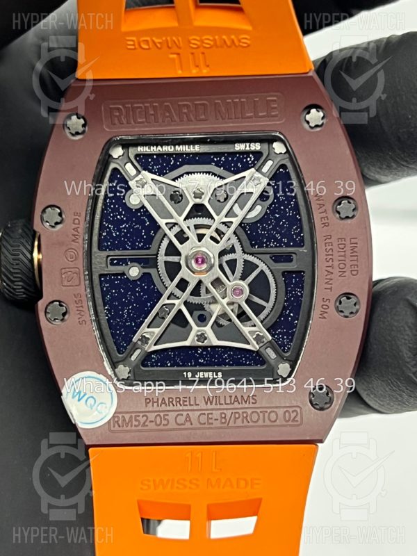 Товар Richard Mille RM 052-05 Pharrell Williams Orange Фото 11 - Richard Mille RM 052-05 Pharrell Williams Orange