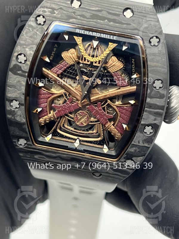 Фото 2 - Richard Mille RM 47 Samurai 42mm White