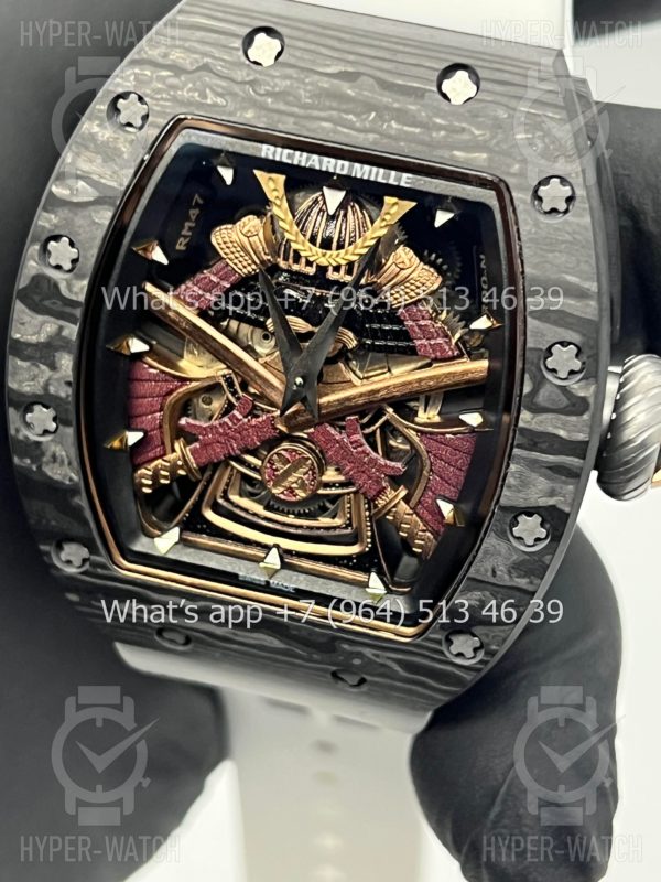 Фото 4 - Richard Mille RM 47 Samurai 42mm White