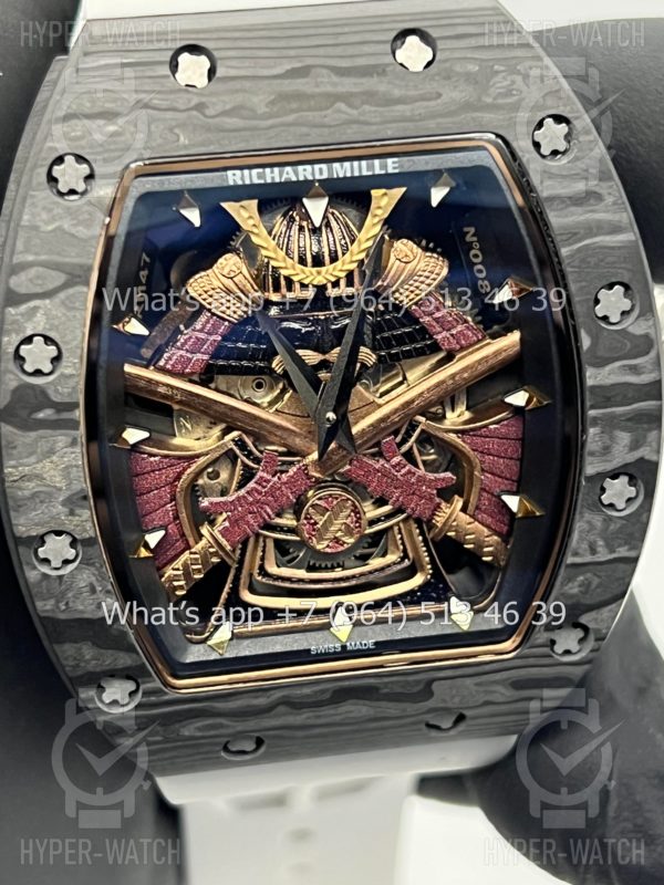 Фото 5 - Richard Mille RM 47 Samurai 42mm White