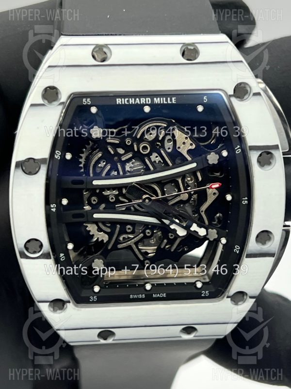 Товар Richard Mille RM 61-01 White Black Фото 9 - Richard Mille RM 61-01 White Black