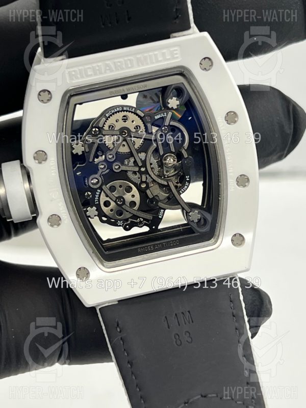 Товар Richard Mille RM 055 White Art 9707 Фото 17 - Richard Mille RM 055 White Art 9707