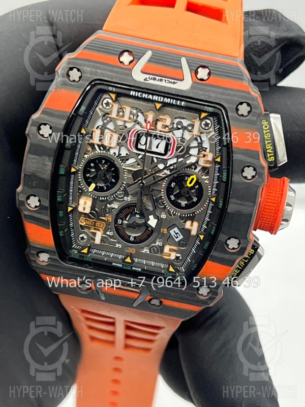 Фото 2 - Richard Mille RM 011-03 McLaren Orange Art 9710