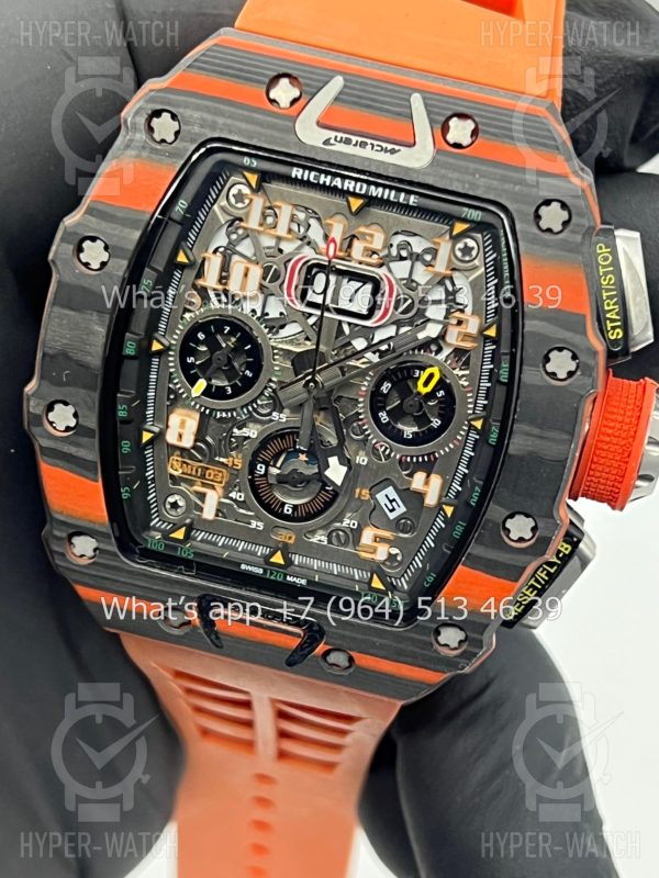 Фото 3 - Richard Mille RM 011-03 McLaren Orange Art 9710