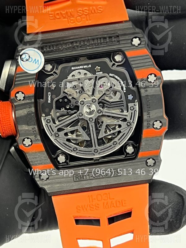 Фото 14 - Richard Mille RM 011-03 McLaren Orange Art 9710