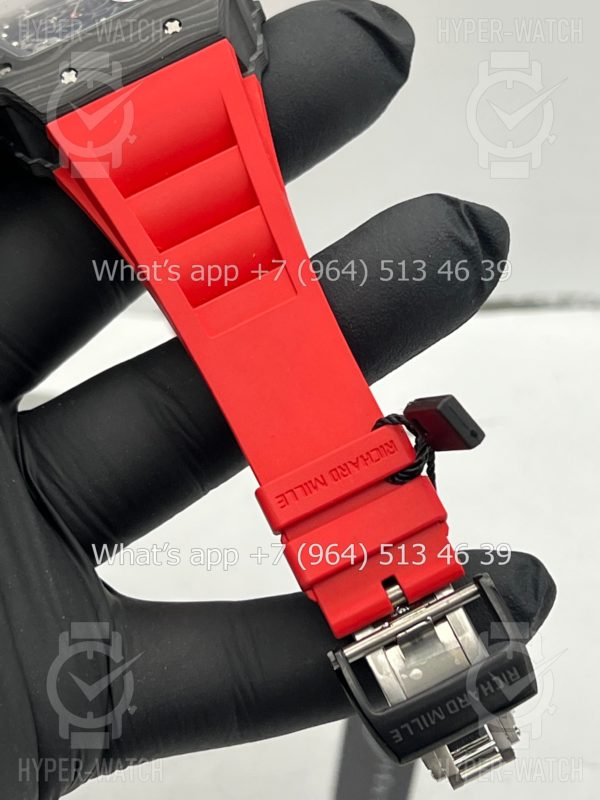 Фото 11 - Richard Mille RM 035-02 Rafa Carbon Black Red Art 9700