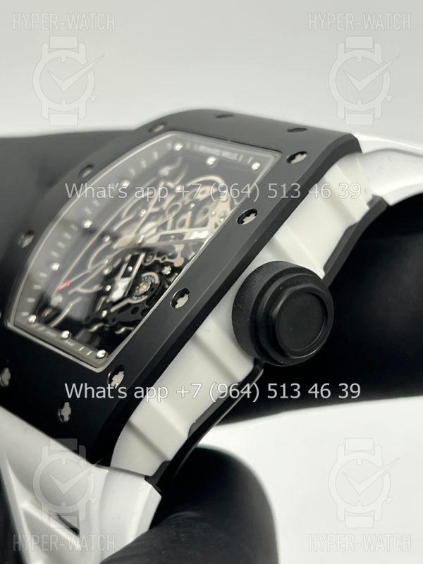 Товар Richard Mille RM 055 Black White Art 9708 Фото 7 - Richard Mille RM 055 Black White Art 9708