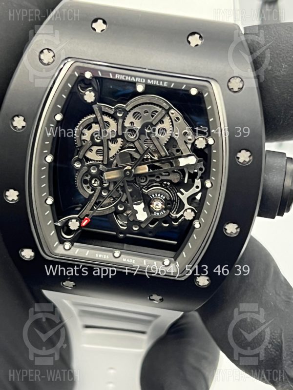 Товар Richard Mille RM 055 Black White Art 9708 Фото 10 - Richard Mille RM 055 Black White Art 9708