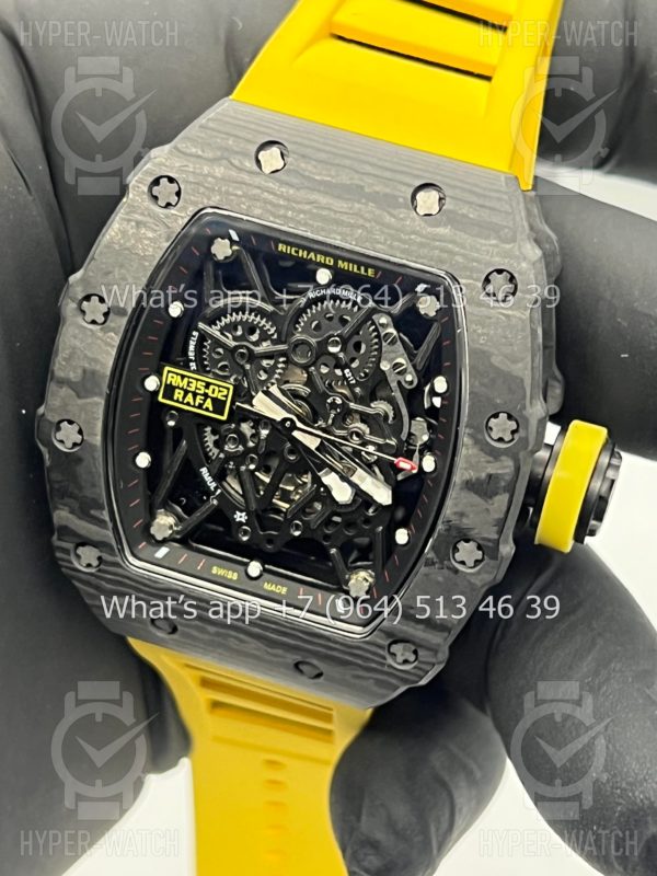 Фото 4 - Richard Mille RM 035-02 Rafa Carbon Yellow Art 9725