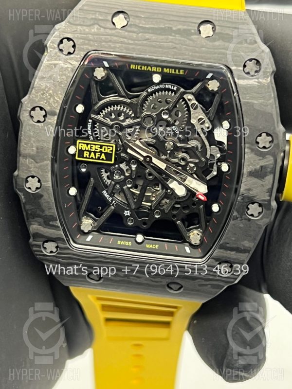 Фото 8 - Richard Mille RM 035-02 Rafa Carbon Yellow Art 9725