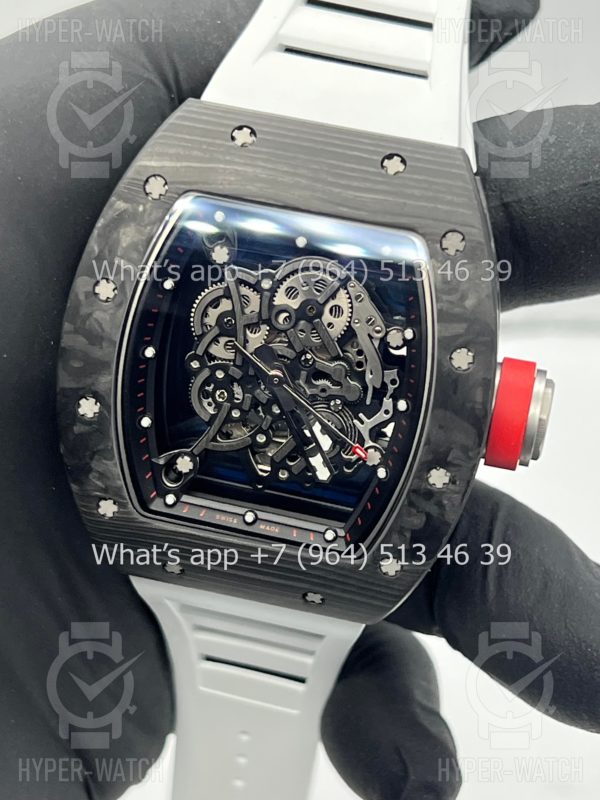 Товар Richard Mille RM 055 Black White Art 9726 Фото 2 - Richard Mille RM 055 Black White Art 9726