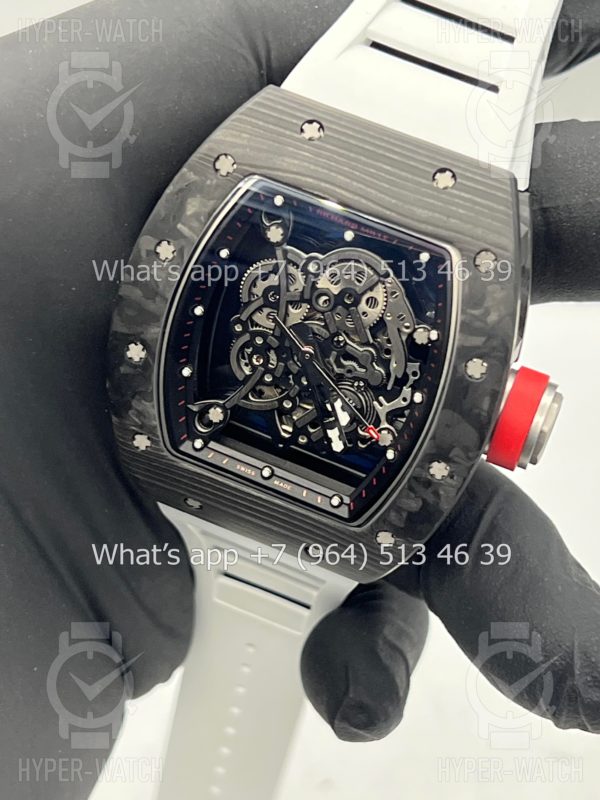 Товар Richard Mille RM 055 Black White Art 9726 Фото 4 - Richard Mille RM 055 Black White Art 9726