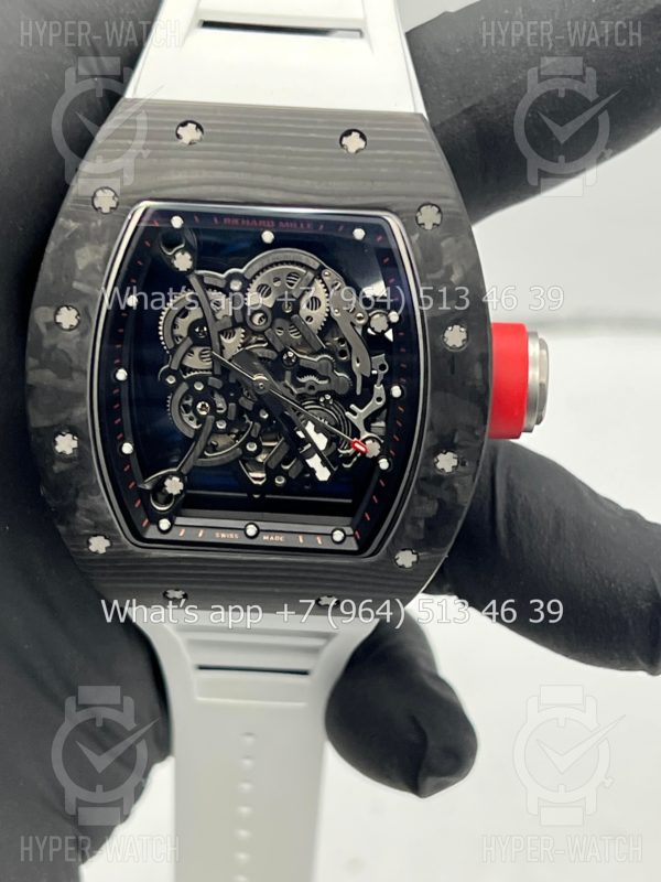 Товар Richard Mille RM 055 Black White Art 9726 Фото 6 - Richard Mille RM 055 Black White Art 9726
