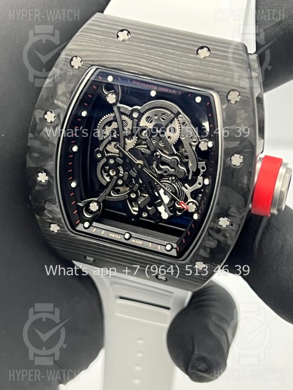 Товар Richard Mille RM 055 Black White Art 9726 Фото 8 - Richard Mille RM 055 Black White Art 9726