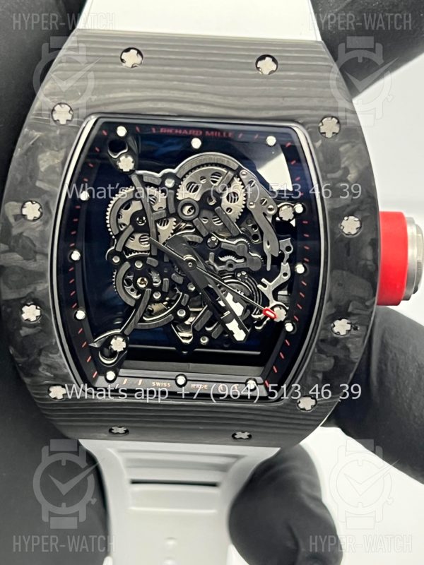 Товар Richard Mille RM 055 Black White Art 9726 Фото 9 - Richard Mille RM 055 Black White Art 9726