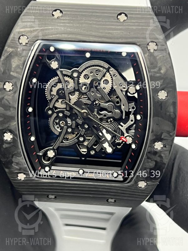 Товар Richard Mille RM 055 Black White Art 9726 Фото 11 - Richard Mille RM 055 Black White Art 9726