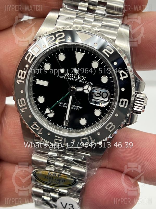 Фото 4 - Rolex GMT Master II 40mm 126710grnr-0003 ARF V2