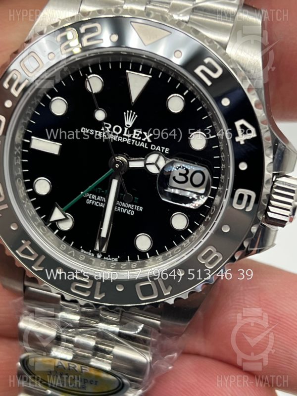 Фото 5 - Rolex GMT Master II 40mm 126710grnr-0003 ARF V2