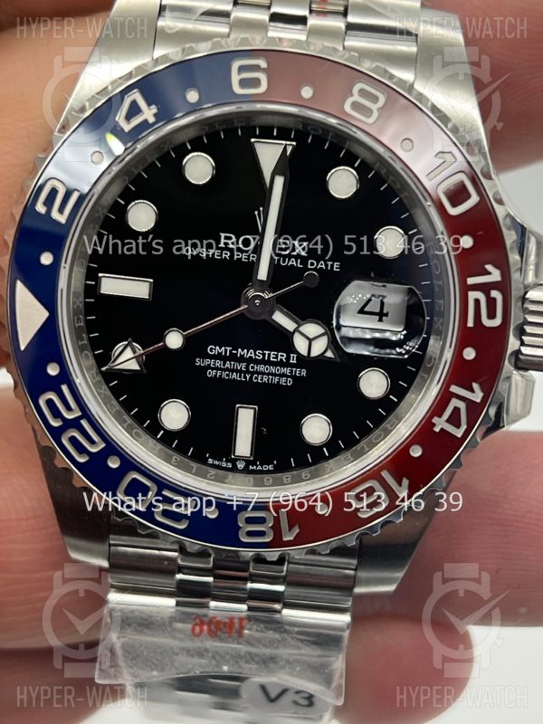 Фото 6 - Rolex GMT Master II 40mm 126710BLRO VS V2