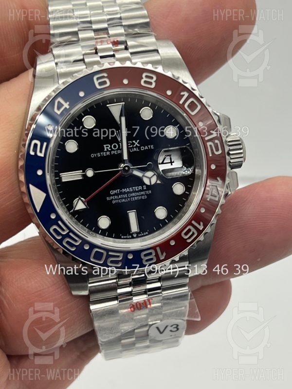 Фото 9 - Rolex GMT Master II 40mm 126710BLRO VS V2