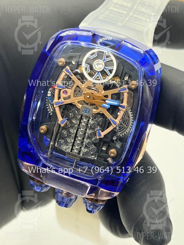 Товар JACOB & Co Bugatti Chiron BU210.80.AH.UA.BBRUA Фото 3 - JACOB & Co Bugatti Chiron BU210.80.AH.UA.BBRUA