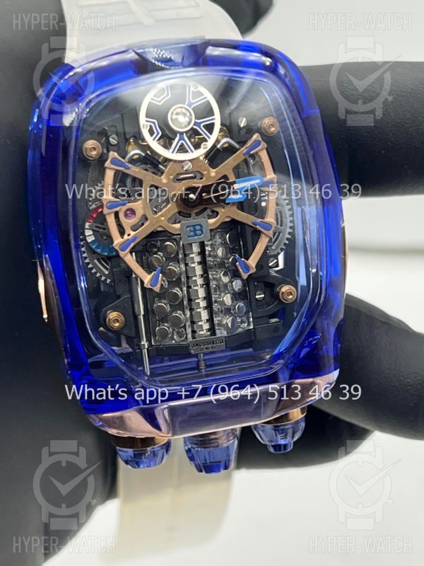Товар JACOB & Co Bugatti Chiron BU210.80.AH.UA.BBRUA Фото 4 - JACOB & Co Bugatti Chiron BU210.80.AH.UA.BBRUA