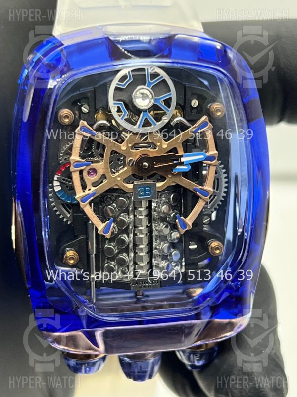 Товар JACOB & Co Bugatti Chiron BU210.80.AH.UA.BBRUA Фото 11 - JACOB & Co Bugatti Chiron BU210.80.AH.UA.BBRUA