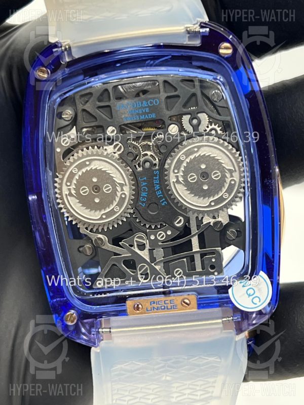Товар JACOB & Co Bugatti Chiron BU210.80.AH.UA.BBRUA Фото 17 - JACOB & Co Bugatti Chiron BU210.80.AH.UA.BBRUA