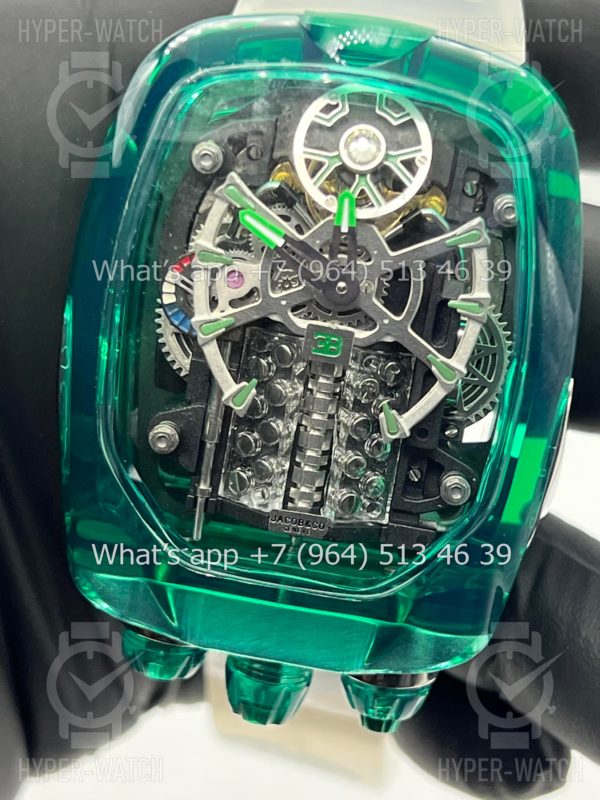 Товар JACOB & Co Bugatti Chiron BU210.80.AI.UA.BBRUA Фото 2 - JACOB & Co Bugatti Chiron BU210.80.AI.UA.BBRUA