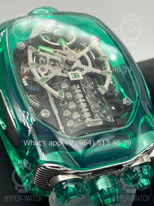 Товар JACOB & Co Bugatti Chiron BU210.80.AI.UA.BBRUA Фото 6 - JACOB & Co Bugatti Chiron BU210.80.AI.UA.BBRUA